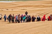 منطقه گردشگری کویر مرنجاب تعطیل شد