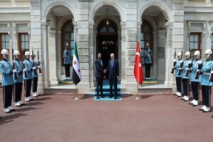 جولانی در سفری به استانبول با اردوغان دیدار کرد