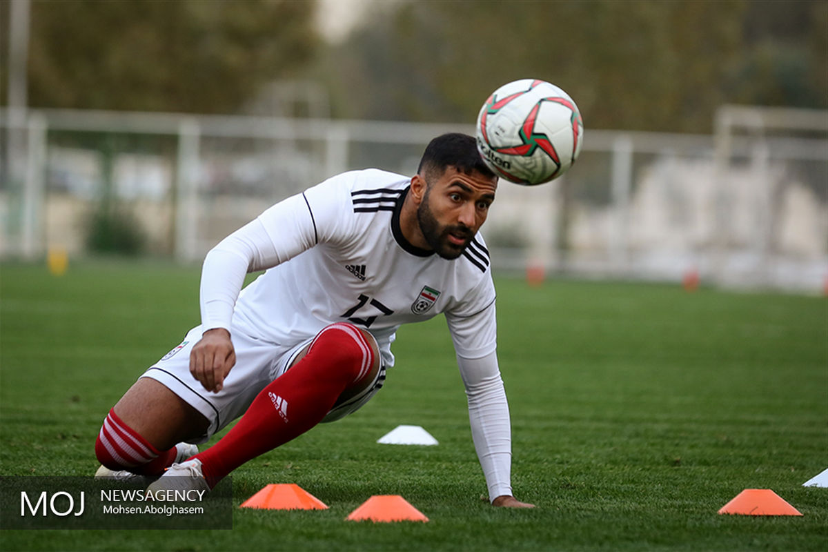 تمرین تیم ملی فوتبال - ۲۱ مهر ۱۳۹۷/سامان قدوس