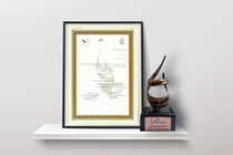 تندیس حمایت از تولید ملی در دستان شرکت بیمه کوثر