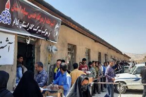 موکب شرکت گاز استان ایلام برای خدمات به زائرین اربعین راه‌اندازی شد