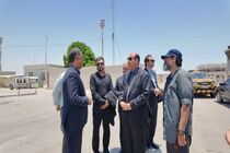 بازدید از فرودگاه بین‌المللی بندرعباس پس از جنگ تحمیلی سوم