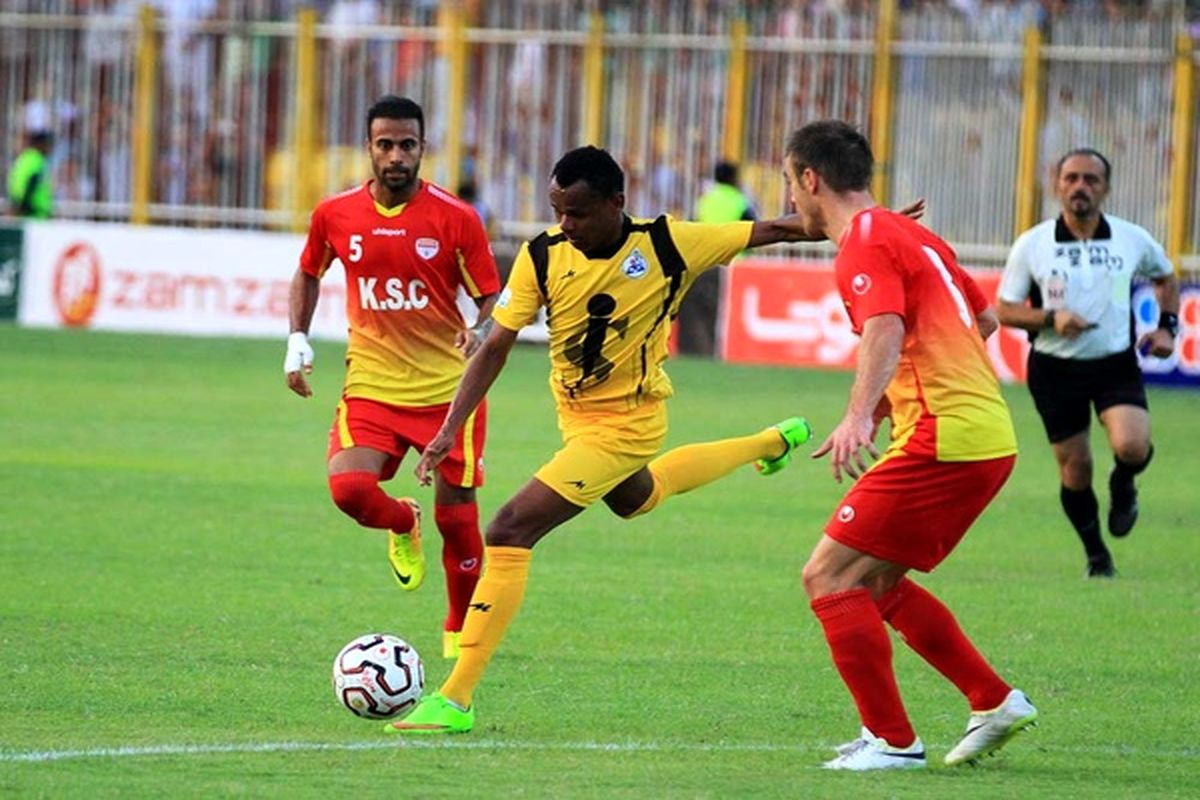 بازی نفت مسجد سلیمان و فولاد خوزستان1