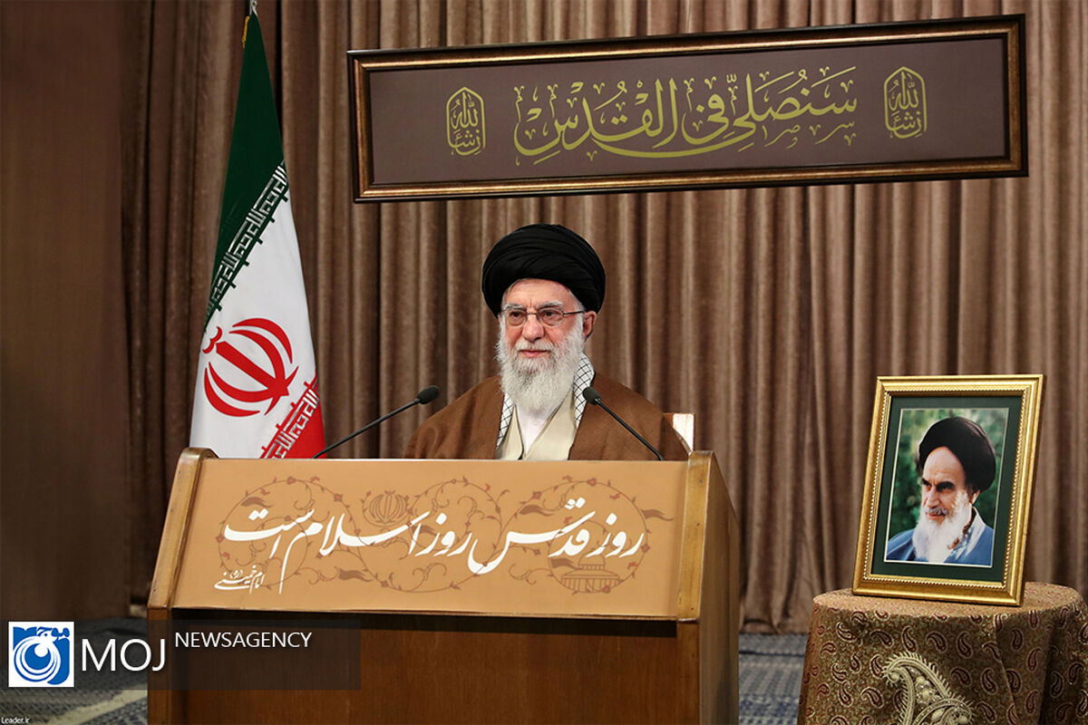 سخنرانی مقام معظم رهبری به مناسبت روز جهانی قدس