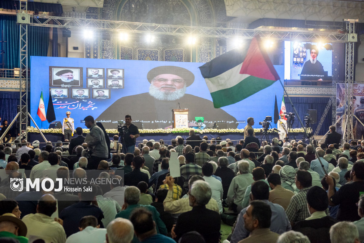 مراسم چهلمین روز شهادت شهدای خدمت