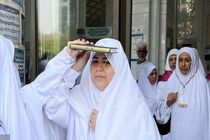 اعزام کاروان زائران حج عمره از جزیره کیش