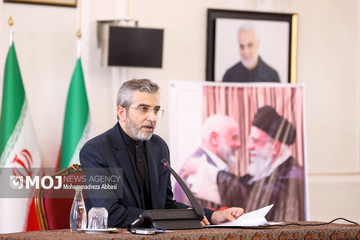 نشست دکتر علی باقری سرپرست وزارت امور خارجه با سفرا و روسای نمایندگی های خارجی مقیم تهران