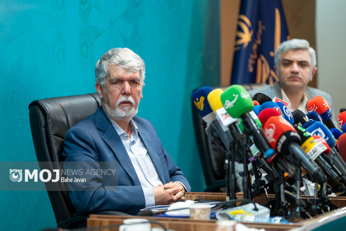 نشست خبری وزیر فرهنگ و ارشاد اسلامی