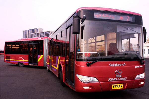 اجرای طرح اتوبوس تندرو شهری BRT در خیابان امام بندرعباس