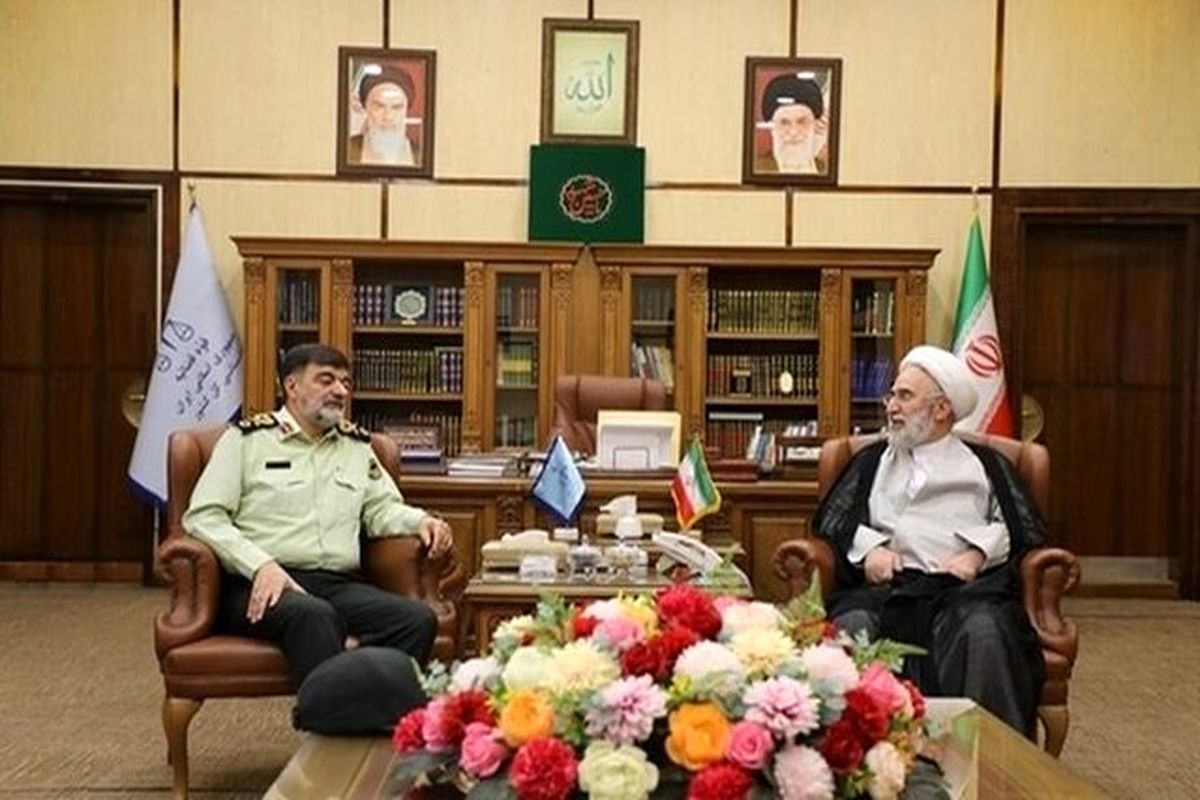 دیدار سردار رادان با دادستان کل کشور