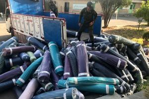 کشف ۶۰ طاقه پارچه خارجی قاچاق در محور خلخال ـ سرچم