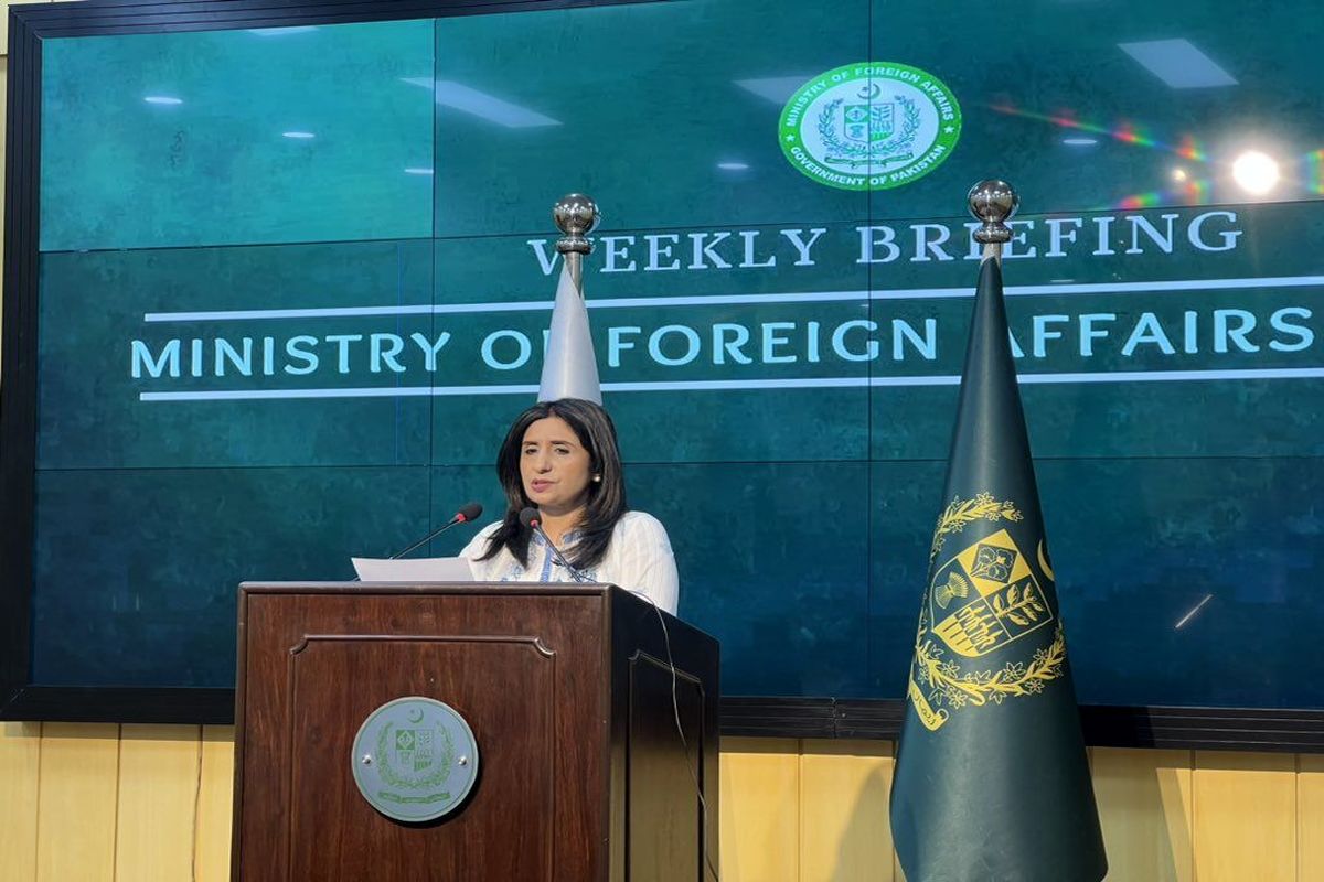 ممتاز زهرا سخنگوی وزارت امور خارجه پاکستان