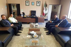 دیدار صمیمانه و دوجانبه گمرک فرودگاه بین المللی شهیدبهشتی اصفهان و پلیس