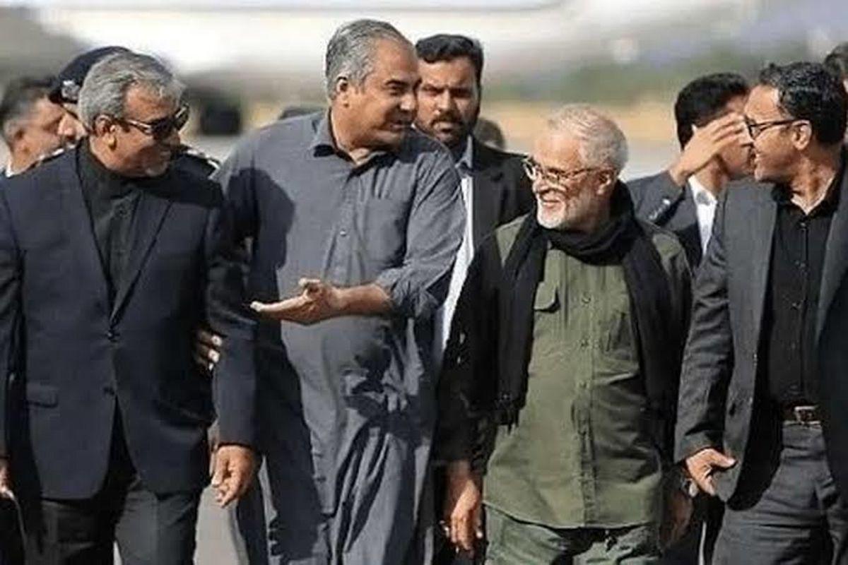 وزیر کشور پاکستان در مشهد