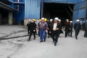 بازدید خبرنگاران گیلان از بزرگترین مجتمع ذوب آهن در ساحل جنوبی دریای خزر