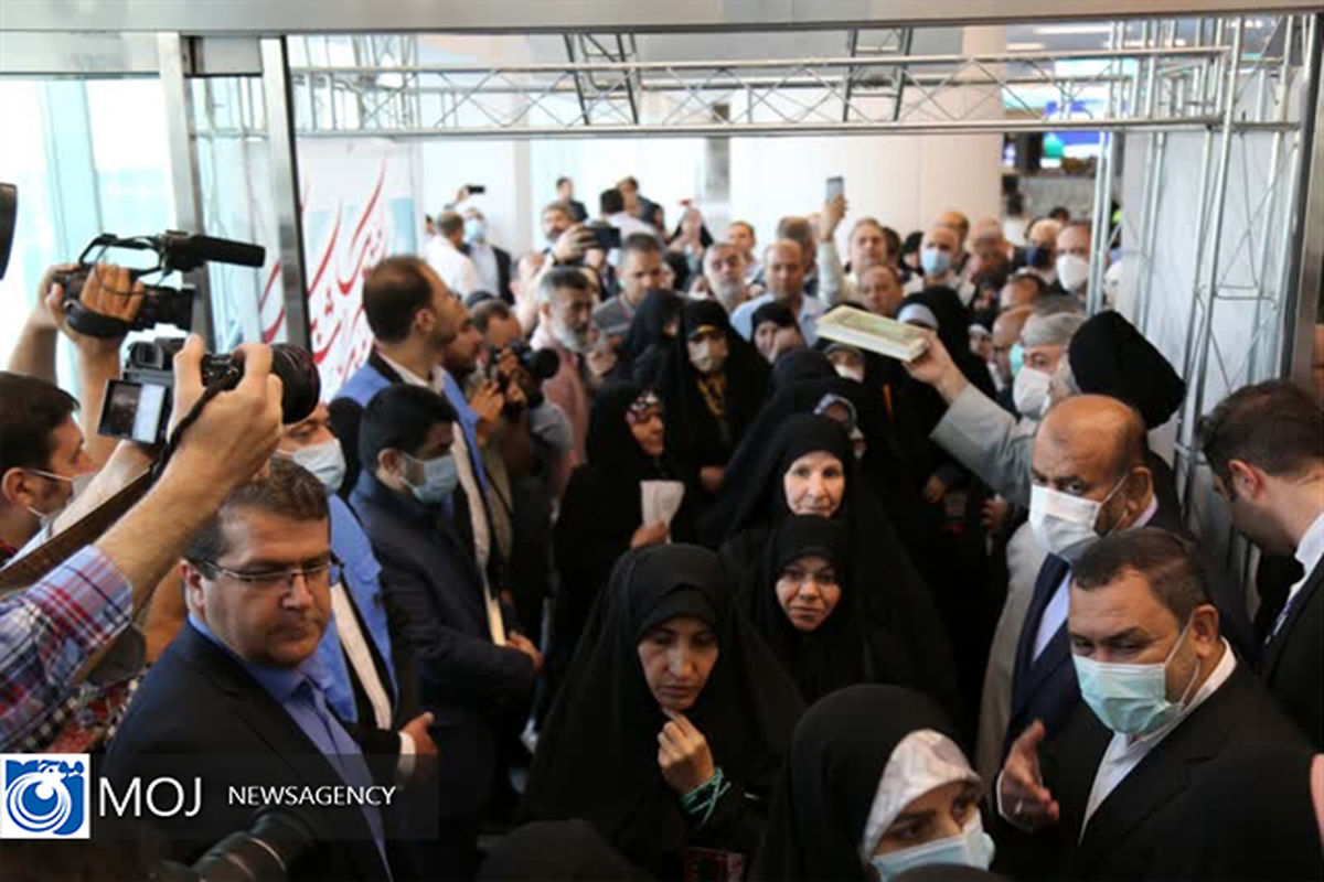  بدرقه نخستین گروه حجاج ۱۴۰۱