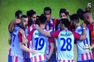 احسان حاج صفی گل دوم پانیونیوس مقابل کرته را به ثمر رساند