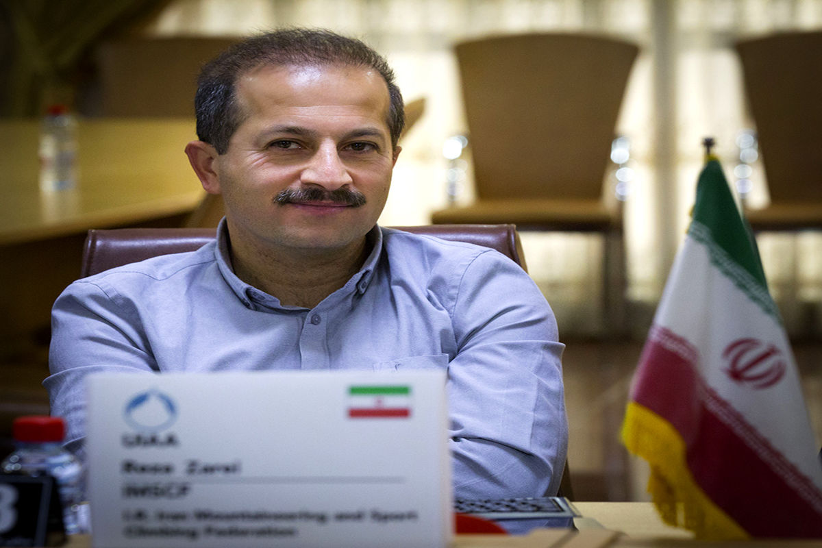 رئیس فدراسیون کوهنوردی