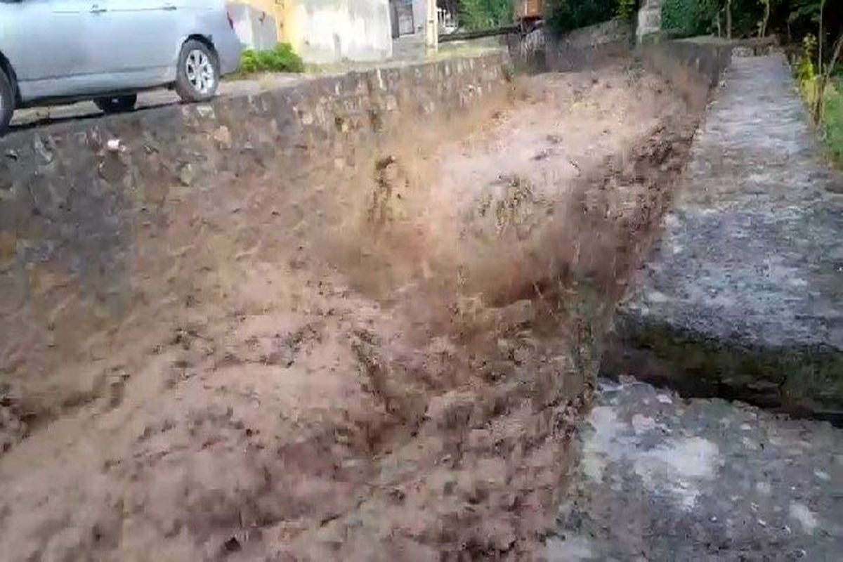 سیل بخش کجور 