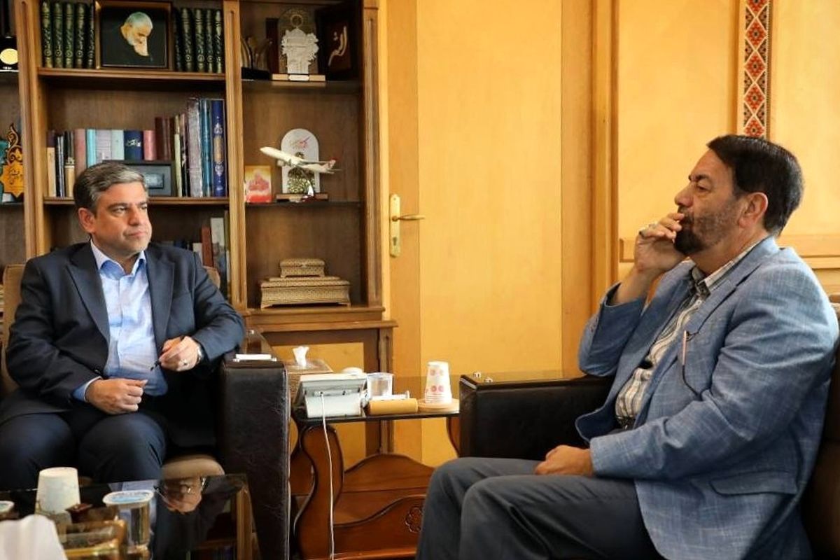 دیدار استاندار اردبیل با مدیر عامل خبرگزاری موج