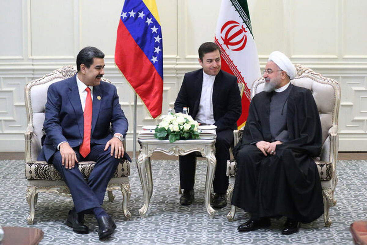دیدار روحانی با نیکلاس مادورو