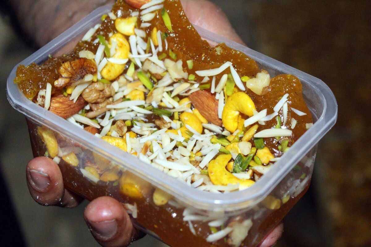 حلوا مسقطی لاری