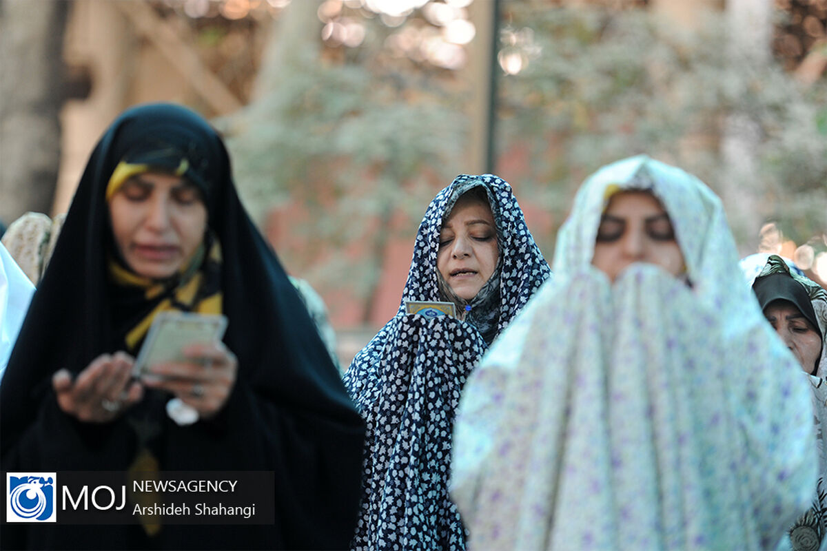 نماز عید قربان در دانشگاه تهران
