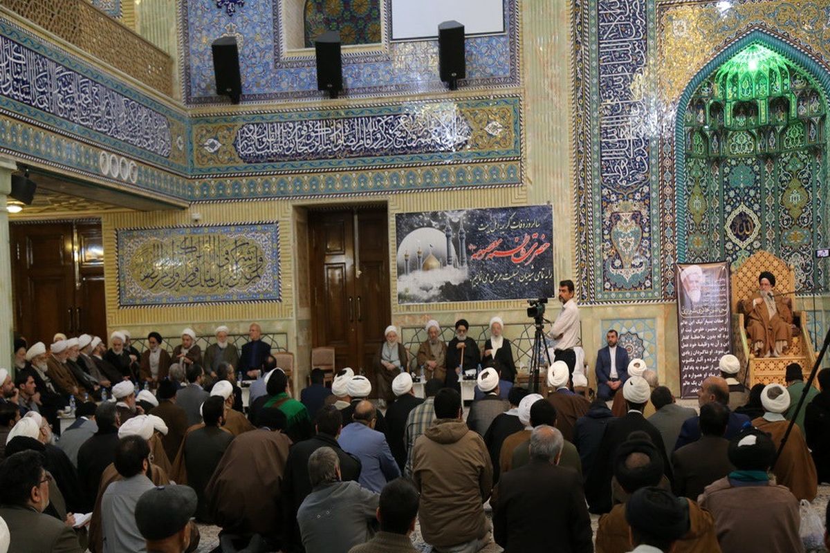 مراسم آیت الله شیرازی