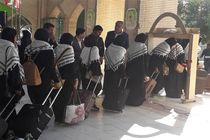 اعزام 160 نفر از دانش‌آموزان دختر مینابی به اردوی راهیان نور