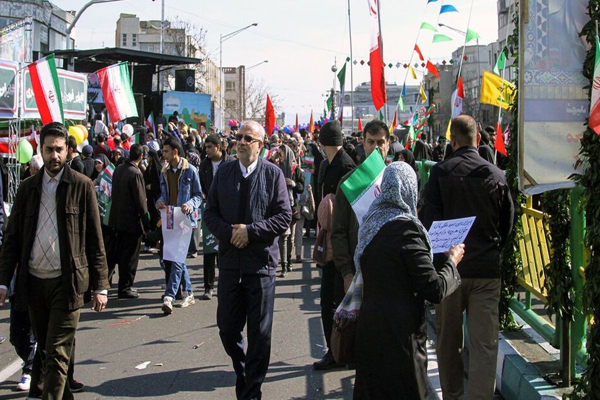 وزیر نفت در راهپیمایی روز قدس