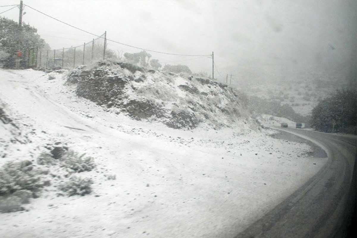 محور برفگیر پاوه