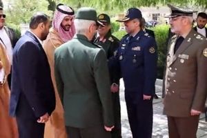 سرلشکر باقری از وزیر دفاع عربستان سعودی استقبال کرد
