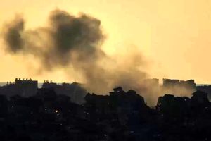 اسرائیل برای تسلط بر شرق نوار غزه تلاش می کند