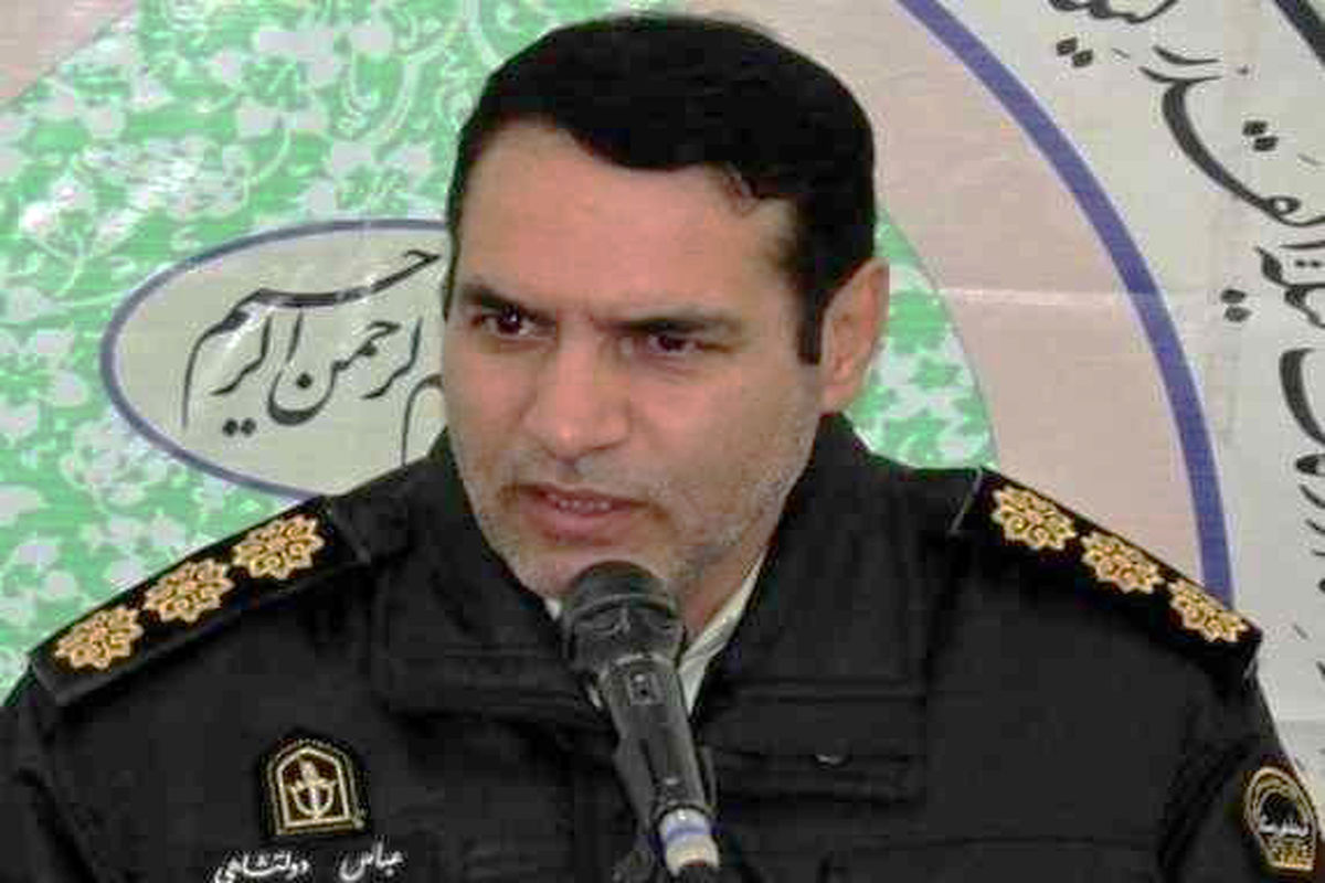 سرهنگ عباس دولتشاهی فرمانده انتظامی خرم‌آباد