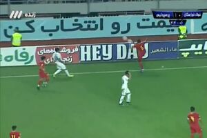 نتیجه بازی فولاد و پرسپولیس در نیمه نخست