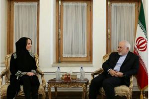 رئیس اتحادیه جهانی بین المجالس با ظریف دیدار کرد