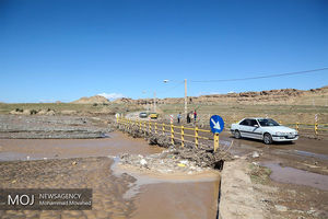 محور های مواصلاتی بخش رودخانه بازگشایی شد