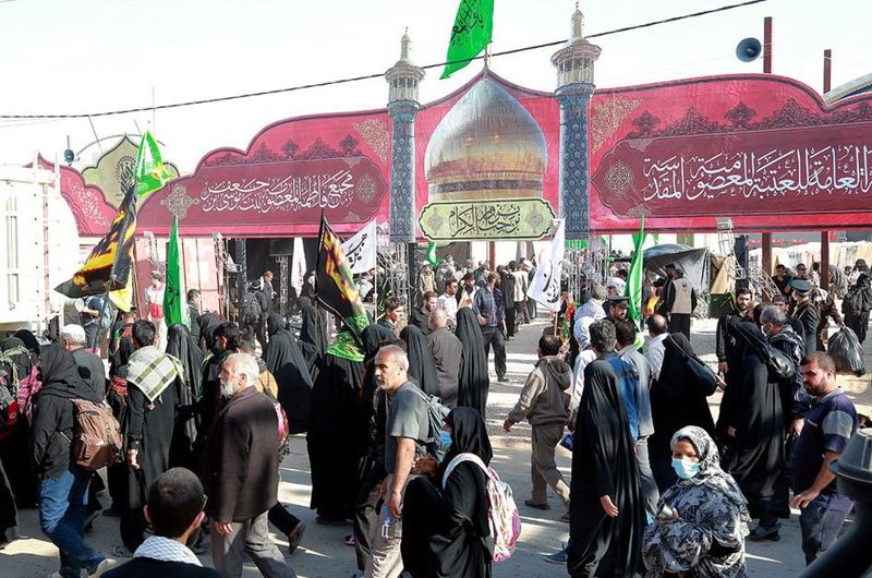 ارسال 12 کانکس برای موکب امامزاده زینب جهت پذیرایی از زائران اربعین حسینی