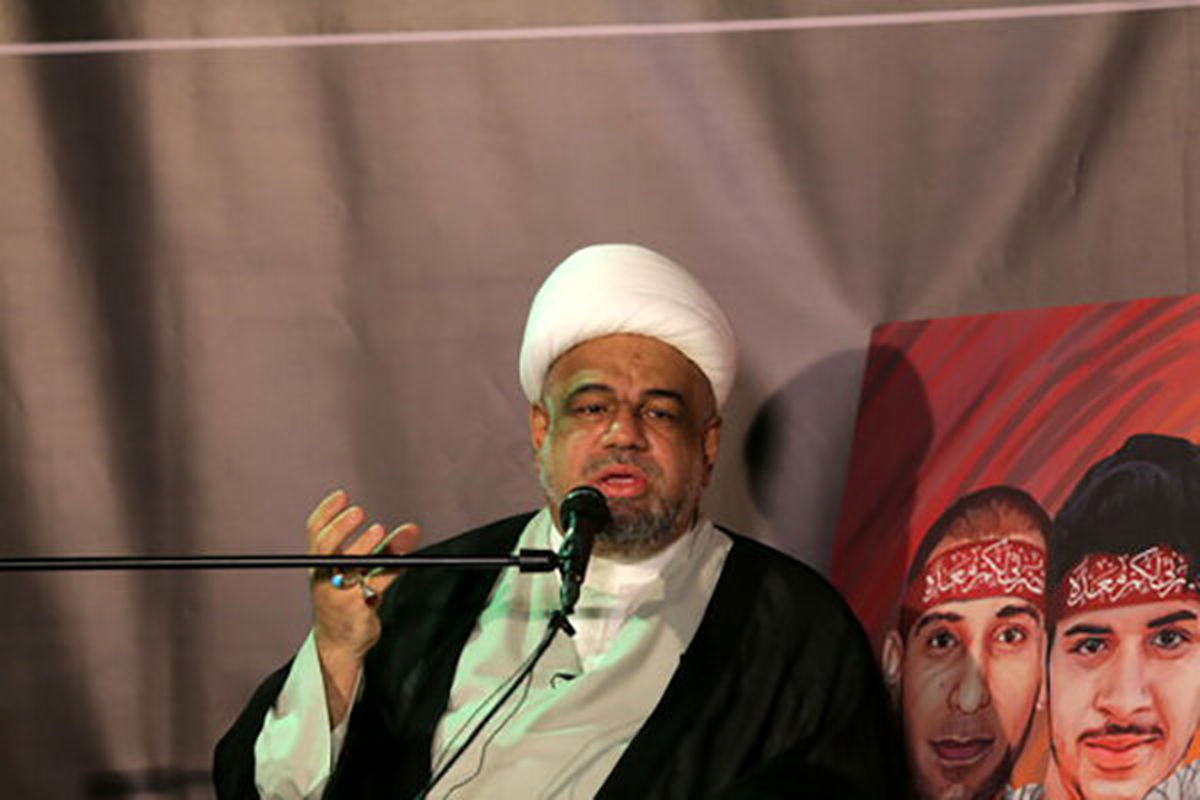 شیخ عبدالله الدقاق نماینده رهبر شیعیان بحرین در ایران