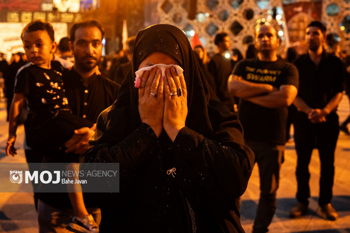 خیمه سوزان عصر عاشورا در میدان امام حسین (ع)