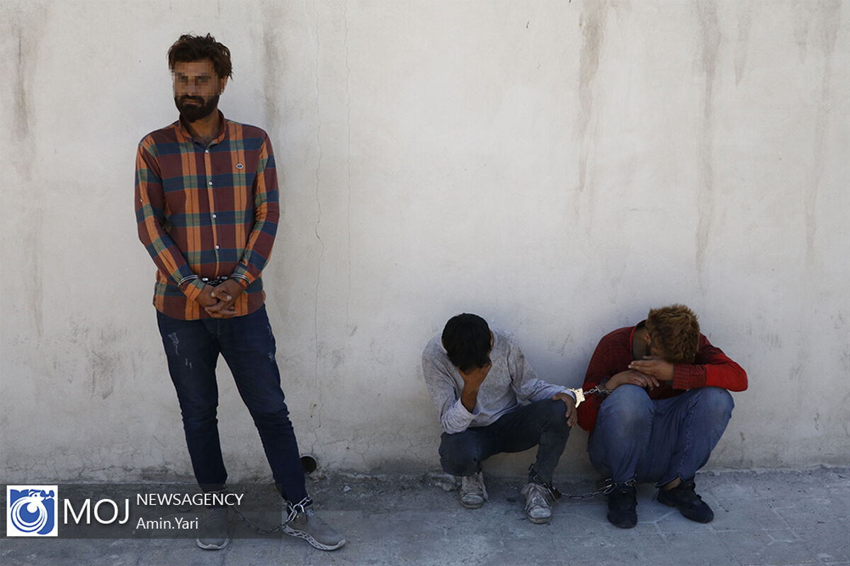 کشف و انهدام باند سارقین محله شهرک غرب تهران