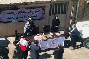130 بسته معیشتی توسط هلال احمر شهرستان یزد در پایان سال1400 تامین شد