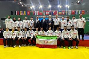تجلیل مسئولان اردبیل از عرفان محرمی، قهرمان جهانی ووشو