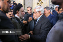 مراسم ختم خواهر سید محمد خاتمی