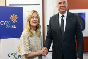 رئیس‌جمهور لبنان با نخست‌وزیر ایتالیا در قبرس دیدار کردند