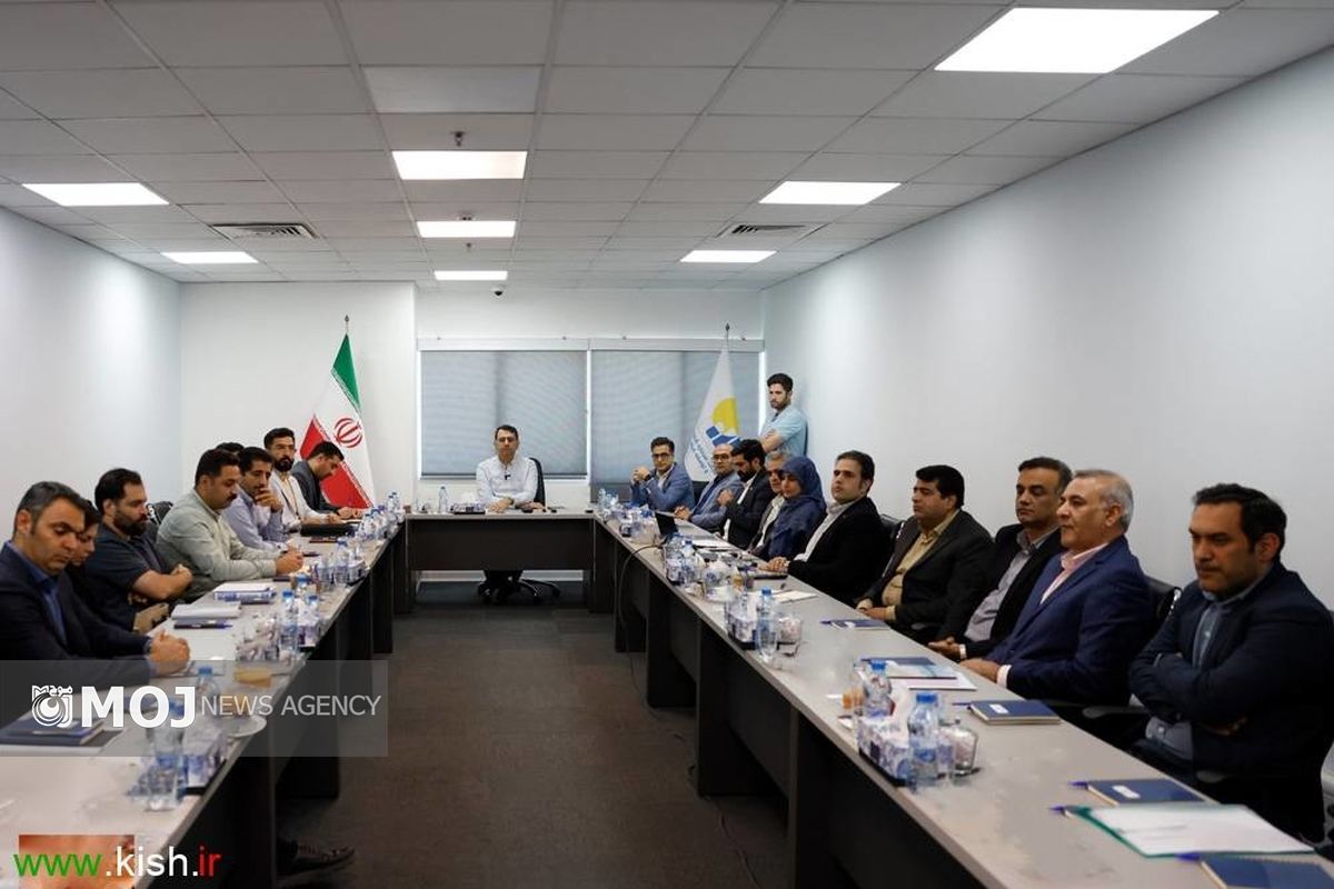 بازدید کبیری از شرکت عمران کیش