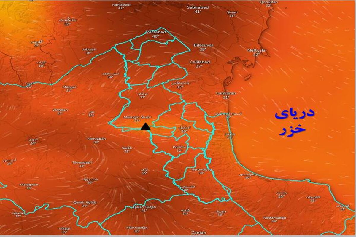 تداوم هوای گرم در اردبیل