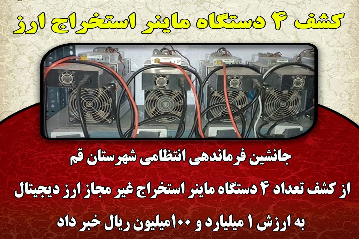  ماینر استخراج ارز دیجیتال