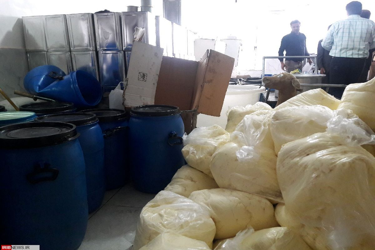 2 تن روغن حیوانی غیربهداشتی در کرمانشاه