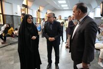 وزیر راه از راه آهن تهران بازدید کرد